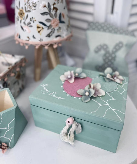 Memory Box made of Wood for Girl