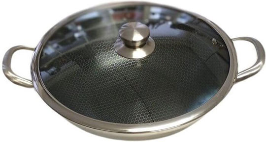 Cheffinger 36cm Wok Aluminum with Non-stick Coating Cheffinger 36cm Wok Aluminum with Non-stick Coating
