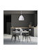 Agora Lighting Регулируема Висящо Осветително Тяло Waterfall Камбанка 29x29.5x170см.
