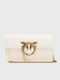 Love Large Fabric Women's Wallet Cards White