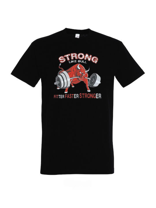 Блуза Strong Like Bull Ttb059-черна
