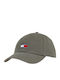 Tommy Jeans Unisex Καπέλο Heritage Baseball Cap Am0am12020-mrh Χακί