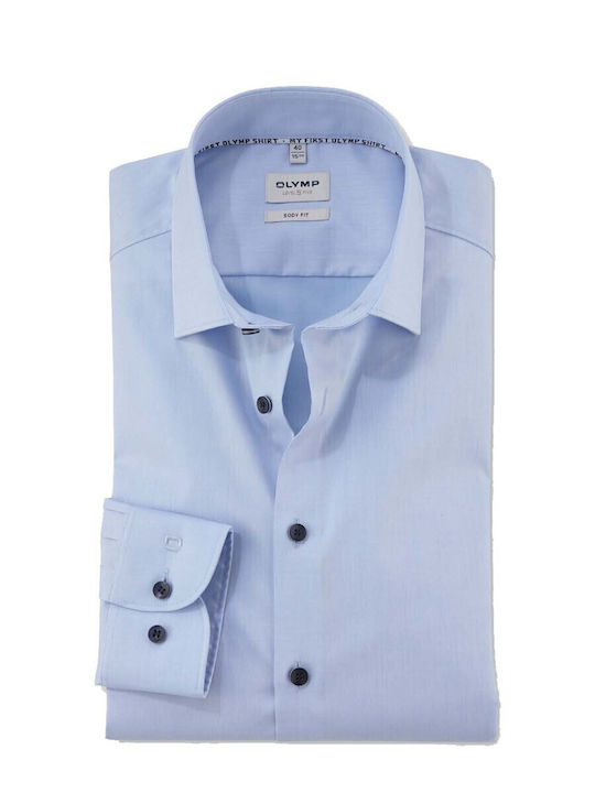 Level 5 Body Fit Long-sleeved Shirt Sky Blue