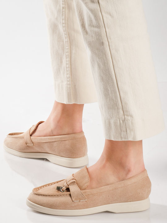 Γυναικεία Loafers σε Καφέ Χρώμα