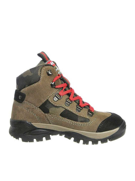 Kinder Wanderschuhe Wasserdicht Braun ->