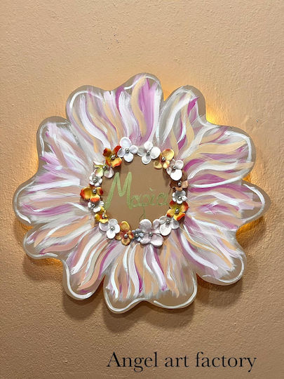 Wooden Wall Light Flower Name