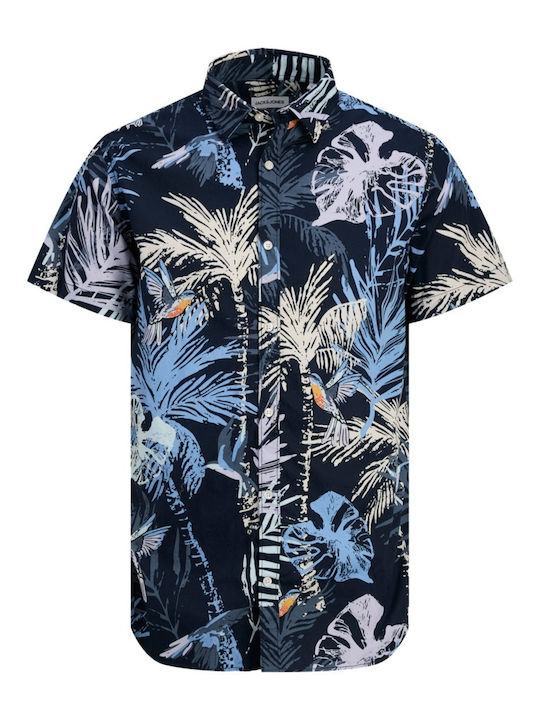 Kids Shirt Short Sleeve Blue