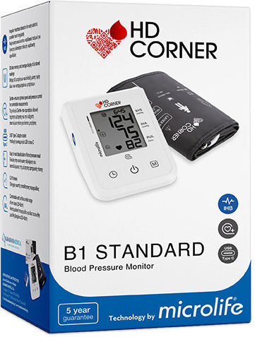 HD Corner BP B1 Standard Ηλεκτρονικό Πιεσόμετρο Μπράτσου 7202