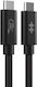 Targus Regular USB 2.0 Cablu USB-C bărbătesc - USB-C Negru 1.2m