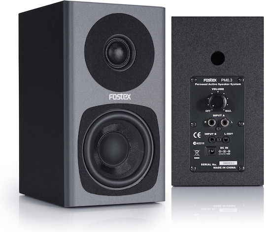 Fostex Αυτοενισχυόμενο Κρεμαστό Ηχείο 15W (Τεμάχιο) Μαύρο