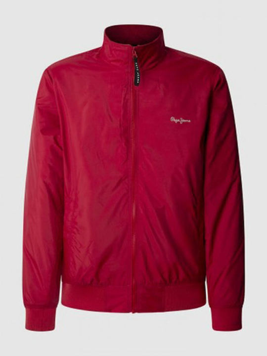 Pepe Jeans Μπουφάν Puffer Μπλε, Rugby Red