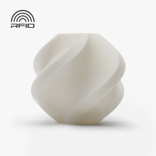 Bambu Lab ABS 3D Printer Filament 1.75mm Λευκό 1kg