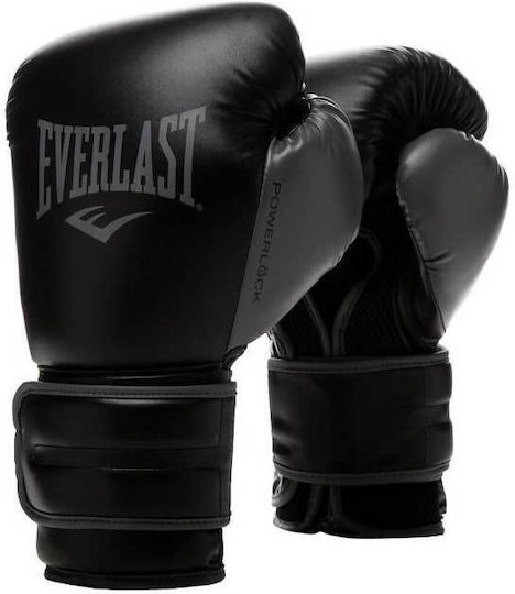 Everlast Powerlock 2 Mănuși de Box pentru Competiție Negre