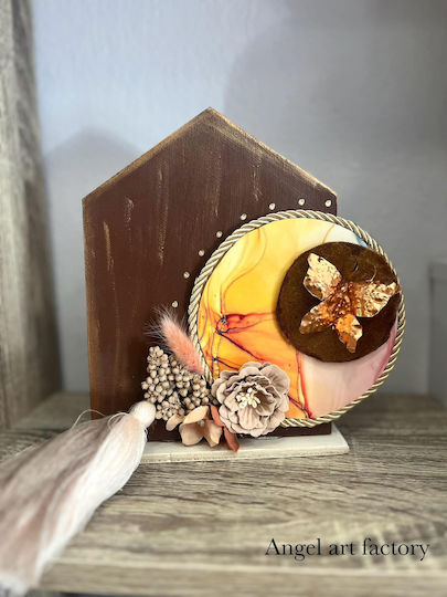 Decorative "Elegant Brown" Butterfly House