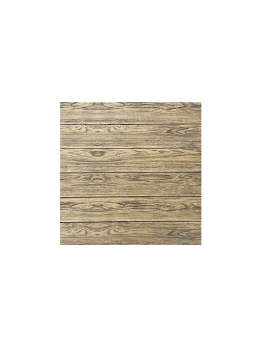 Decorative Tile Sticker 1pc 70x70cm Brown Tns 09-950-0564