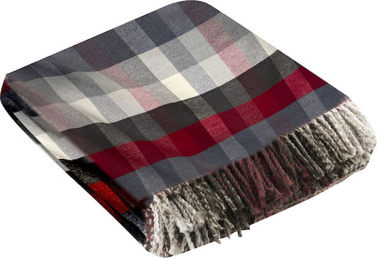 Blanket Throw Cotton Acrylic Printed 130x170cm Tns 39-800-0022