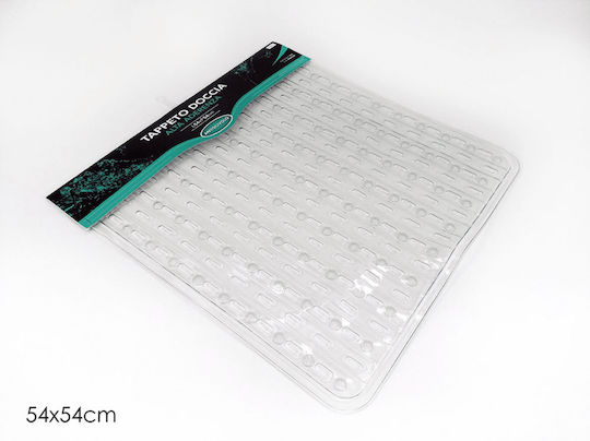 Non-Slip Transparent Bathtub Mat 54x54cm Art.616618 General Trade