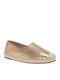Damen Espadrilles in Gold Farbe