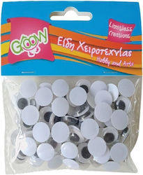 Craft Eyes 12mm 100pcs Groovy Office