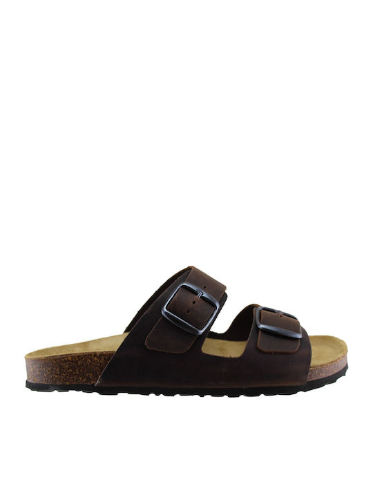 Adam's Shoes Σανδάλια Καφέ