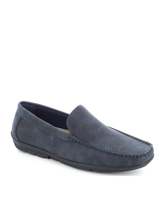 Herren Mokassins in Blau Farbe