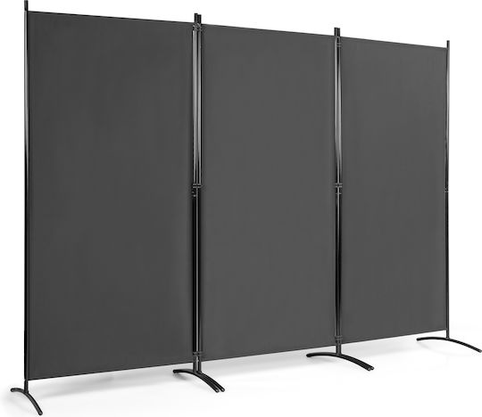 Costway Διακοσμητικό Παραβάν από Καμβά 260x183cm