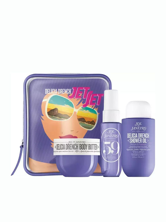 Sol de Janeiro Delicia Drench Travel Set για Ενυδάτωση Sol de Janeiro Delicia Drench Travel Set για Ενυδάτωση