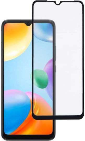Full Glue Tempered Glass Μαύρο (Poco C65)