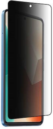 Full Glue Privacy Tempered Glass Black (Redmi Note 14 4G)