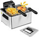 Cheffinger ATFEDP5 Fritteuse 5Es