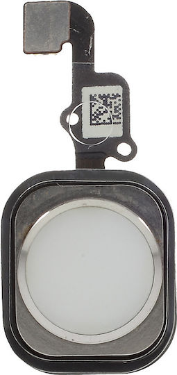 Κεντρικό Πλήκτρο Home Button Flex Iphone 6s Silver