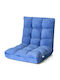 Vielseitiger Sitzsack Pouf Blaue 105x56x15cm
