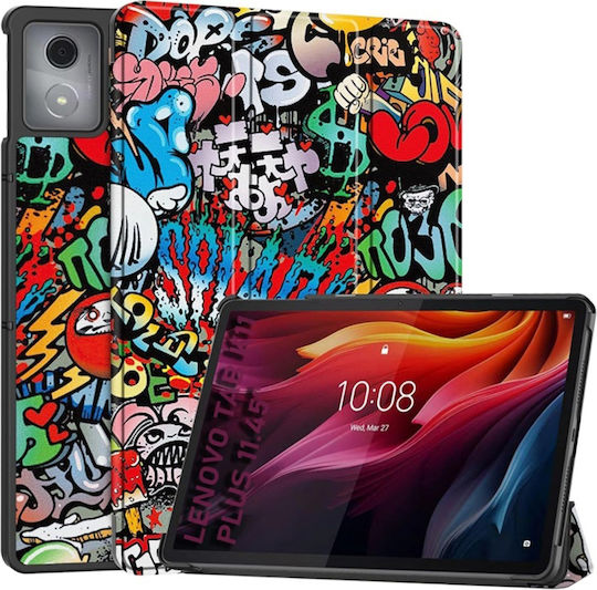 Techsuit Foldpro Flip Cover Ανθεκτική Πολύχρωμη (Lenovo Tab K11 Plus) KF2346051