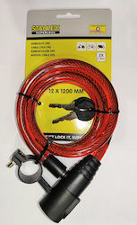 Stahlex 390 Spiral Lock 12x1200mm Red Stahlex 390 Spiral Lock 12x1200mm Red
