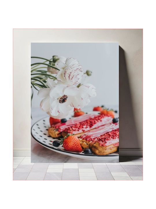 Πίνακας Elegant Dessert Flowers Κομψό Επιδόρπιο...