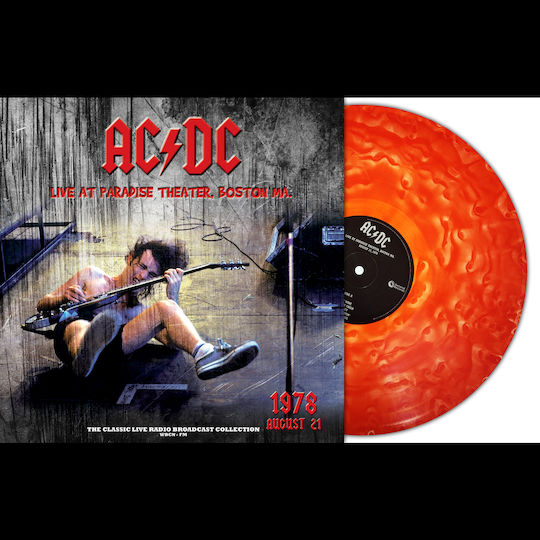 Ac Dc Live At Paradise Theater Boston 1978 Red Cloudy 1 Vinyl