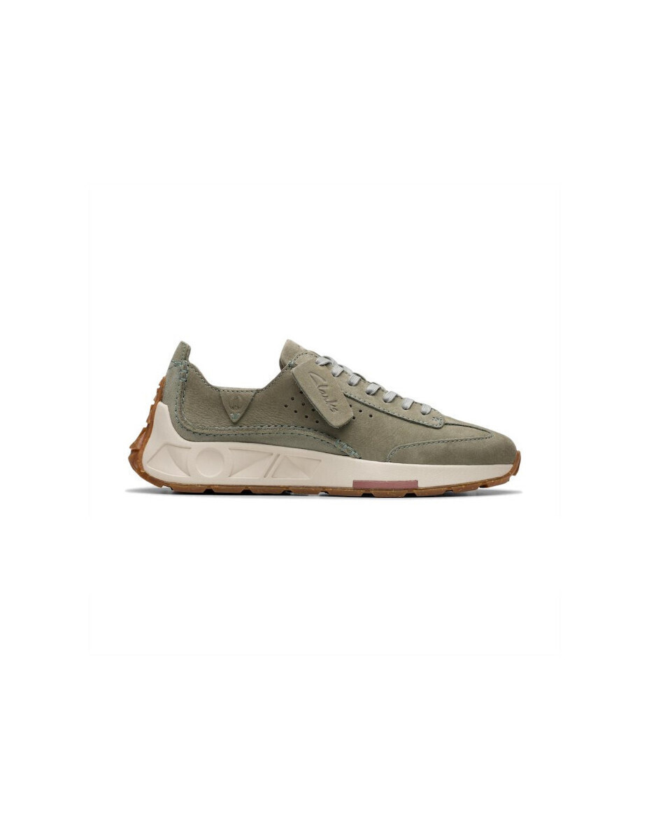 Clarks Speed Adidași Pentru Femei Light Green Nubuck 26181291