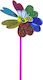 Bunter Windmühlen-Biene Φ21x40cm Toymarkt 913568 2 Stück