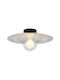 Globo Lighting Deckenleuchte 33cm Schwarze mit G9 Lampenbirnensockel