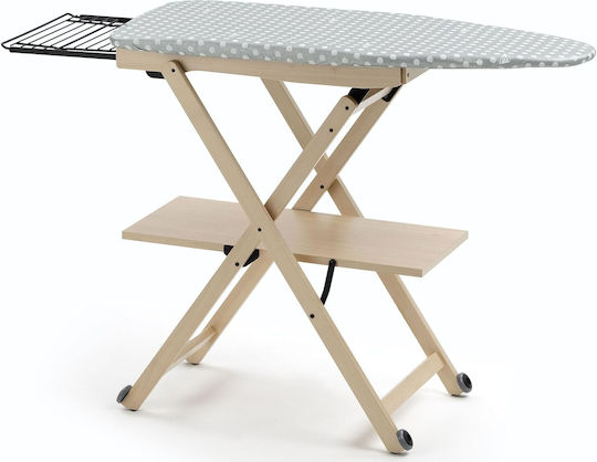 Bügelbrett für Dampfbügeleisen Zusammenklappbar 135x45x93cm