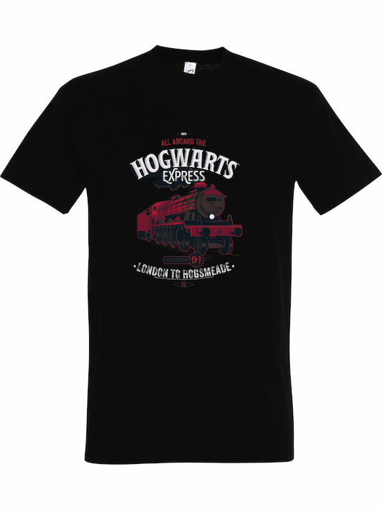 Детска тениска Black Harry Potter Hogwarts Expr...