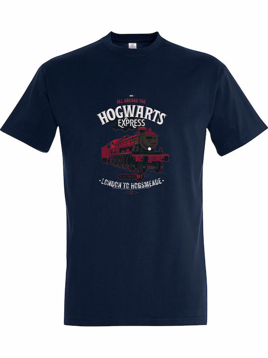 Детска тениска French Navy Harry Potter Hogwart...