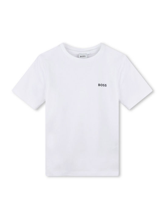 Kinderoberteile T-Shirt Weiß