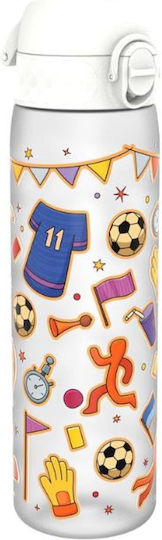 Ion8 Slimkids Kunststoff Kinder Trinkflasche Fußball 500ml (Verschiedene Designs oder Farben)