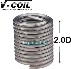 V-coil 07417 Σπείρωμα Επισκευής M10x1.0-2.0d