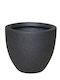 Decorative Fiberclay Planter Black 45x39cm 06-20709-l
