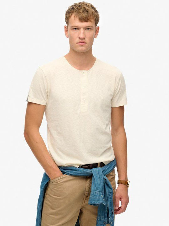 Superdry D2 Stud T-shirt Μπεζ