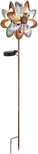 Globo Lighting Spiked Solar Light Flower with Warm White Light 3000K IP44 22cmx12cmx92cmcm