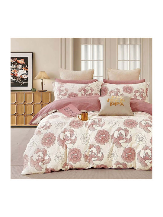 Pucioasa Bettbezug-Set Doppelbett mit 2 Kissenb...