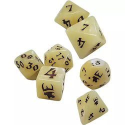 Munchkin Set 7 Polyedrische Würfel Hellbraun Munchkin Set 7 Polyedrische Würfel Hellbraun